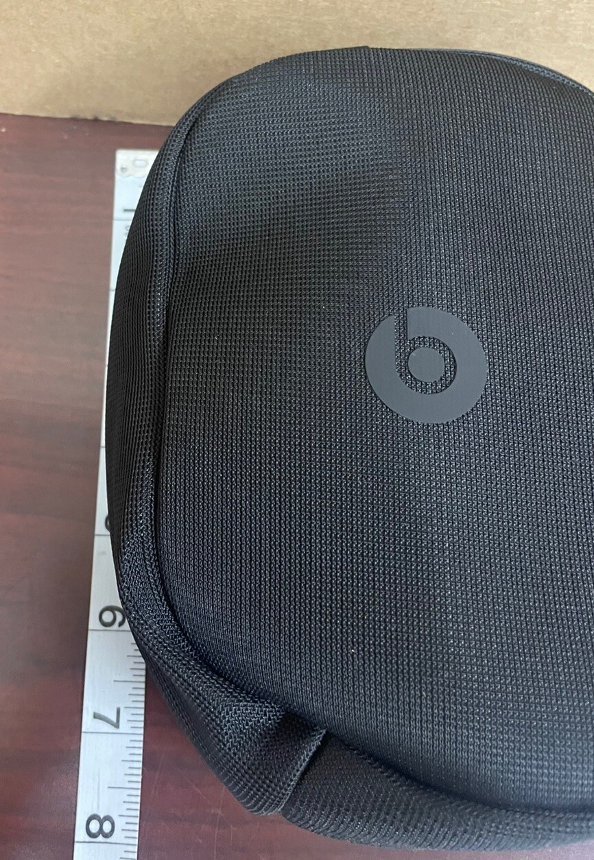 OEM Beats Studio Pro Wireless Headphones Replacement Canvas Zip Travel Case Only