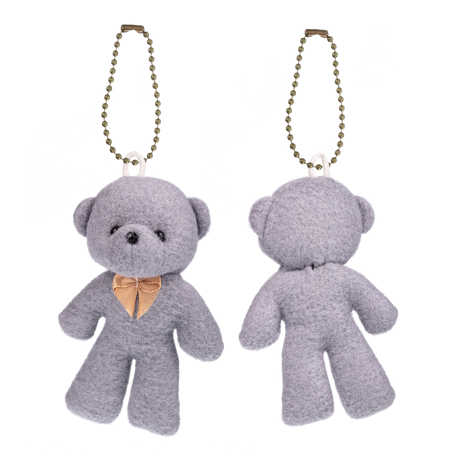 20Pcs Ball Bead Chain Metal Ball Chain with Connectors Black