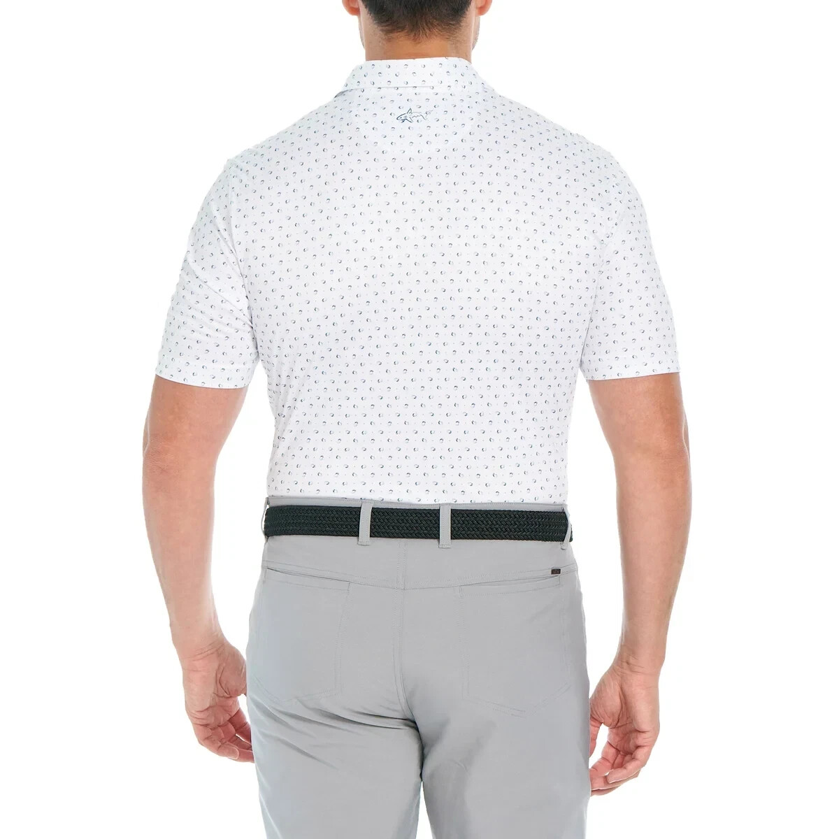 Greg Norman ML75 Men's Short Sleeve Polo Shirt White XL