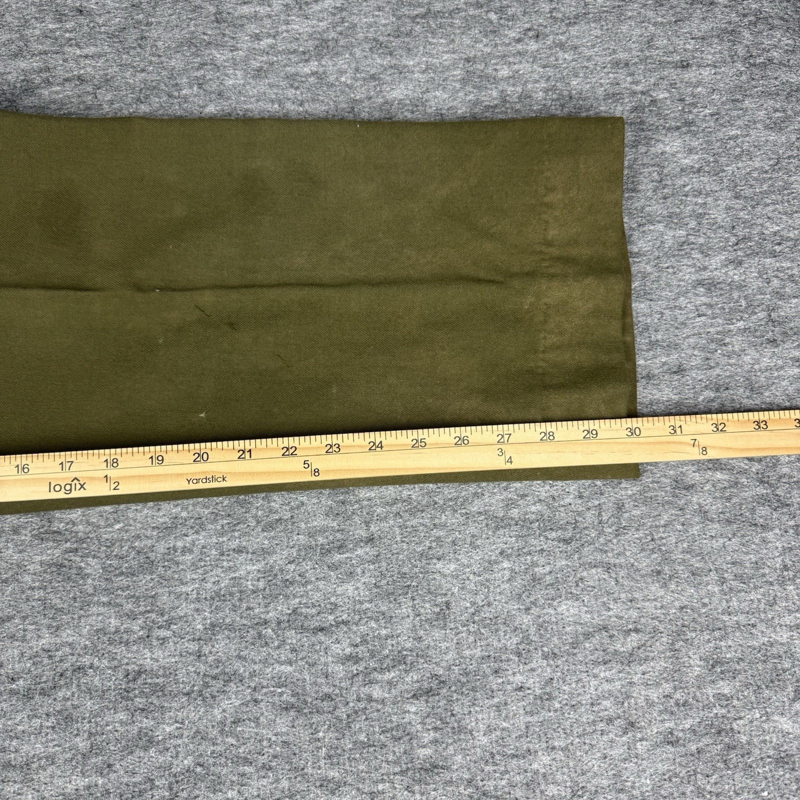 Vintage US Military M-1951 Wool Field Trousers Army Olive Drab Pants Medium Reg