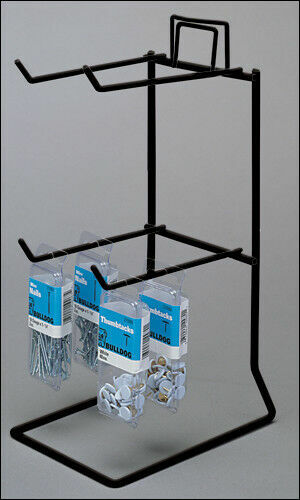 Keychain New 4 Peg - 9.8 " H Top Key Chain & Small Items Counter Display Rack