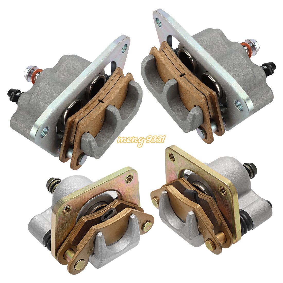 Rear & Front Brake Calipers for Polaris RZR 800 2008-2014 RZR S 800 2009-2014