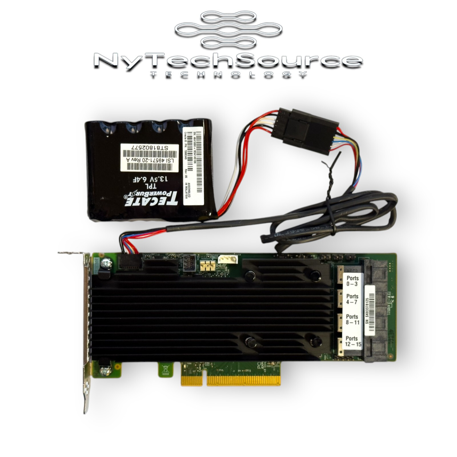 SUN Oracle 7332895 LSI MegaRAID 9361-16i 16-PORT 12GB SAS PCIE RAID CONTROLLER