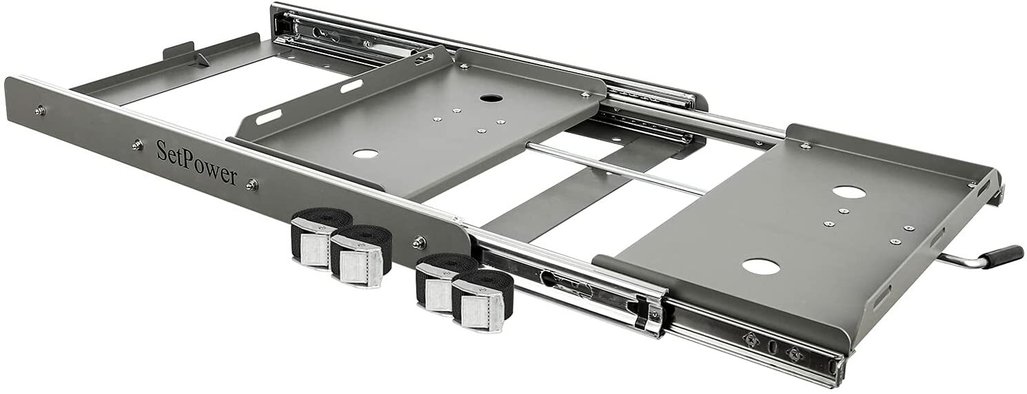 SetPower 31/42/53QT Truck Refrigerator 12V Portable Fridge Freezer With Slide