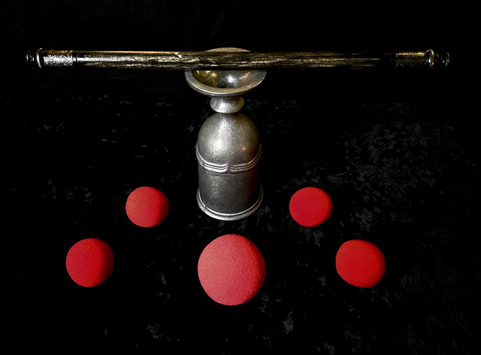 ARLEN STUDIO DIRECT. OLD WORLD CHOP GOBLET and MAGNETIC WAND. Limited Edition.