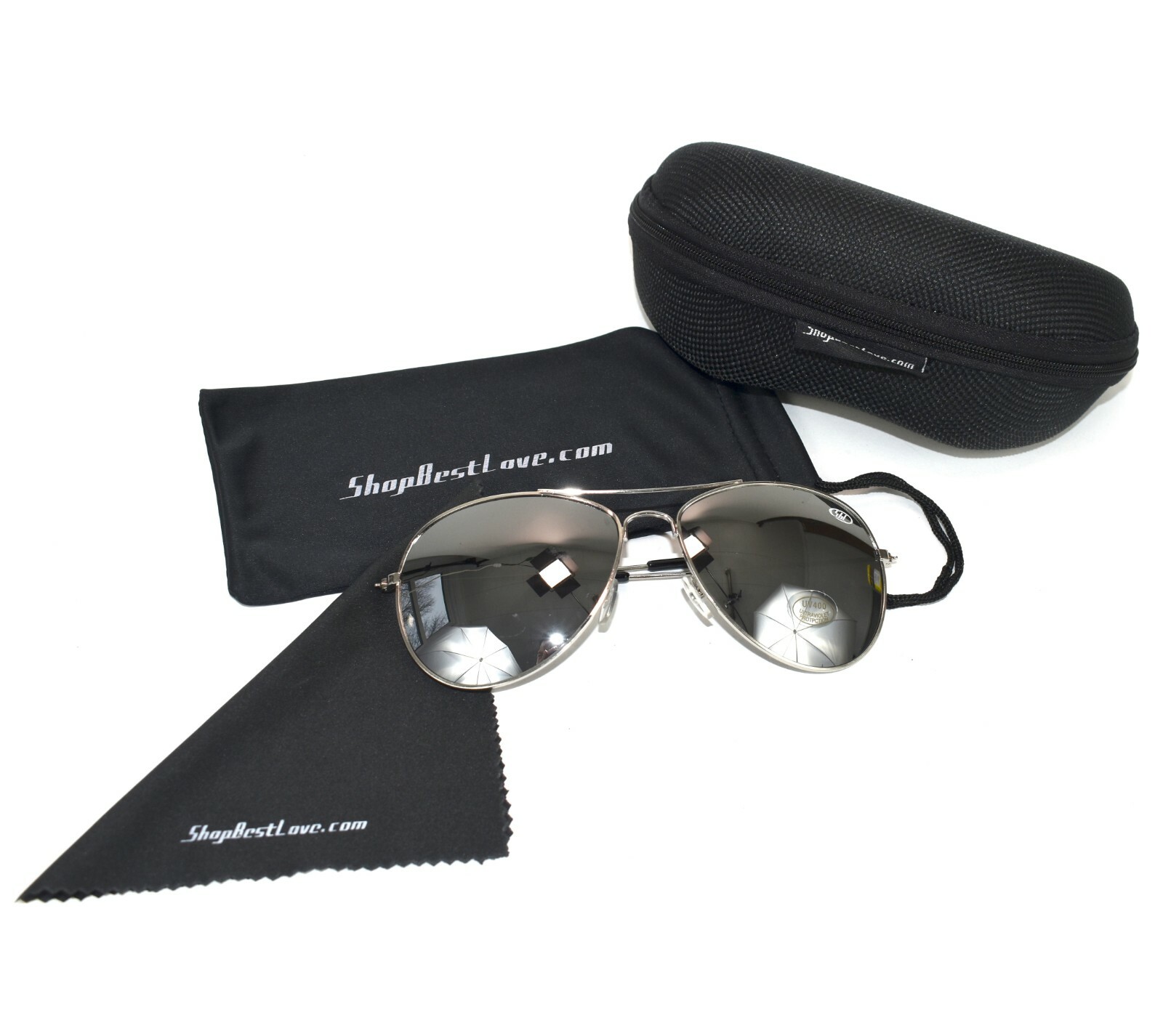 One Way Mirror Aviator Sunglasses * UV400 * Shatter Resistant * unisex * Mirror