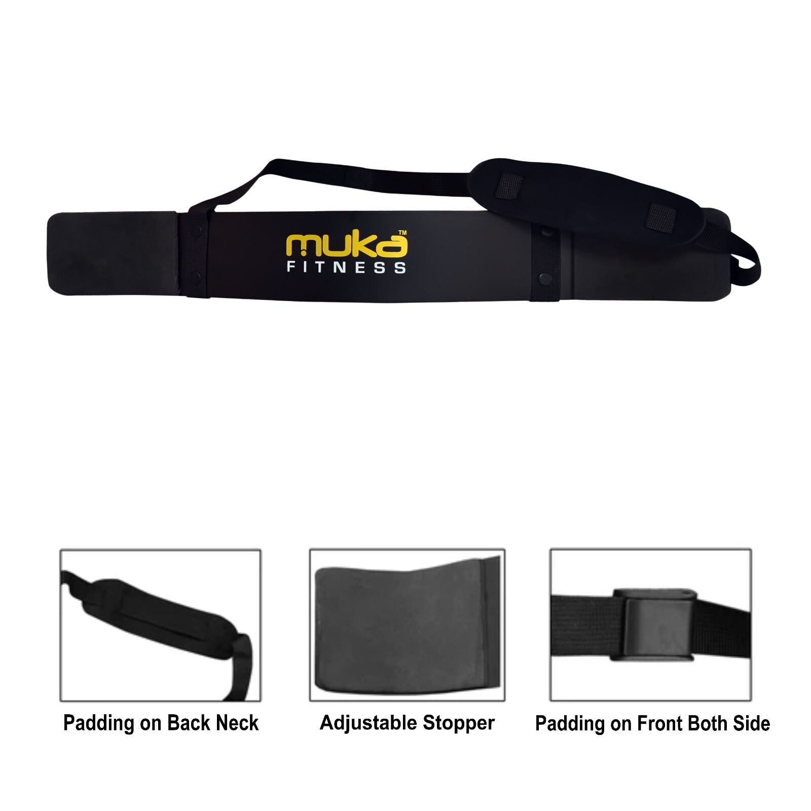 Muka Sports Heavy Duty Arm Isolator Blaster Body Building Bicep Curl Triceps