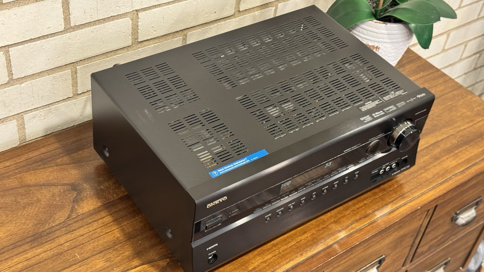 Onkyo HT-RC160 7.1 AV Receiver – Fully Working – No Remote