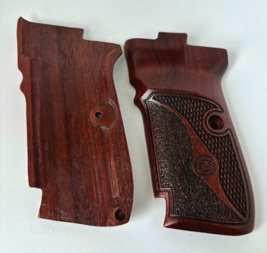 Premium solid wood grips for CZ83
