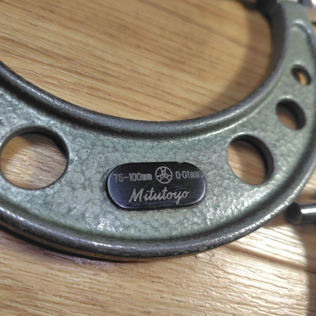 Mitutoyo Outside Micrometer OM-100 75-100mm Set 2pcs #29