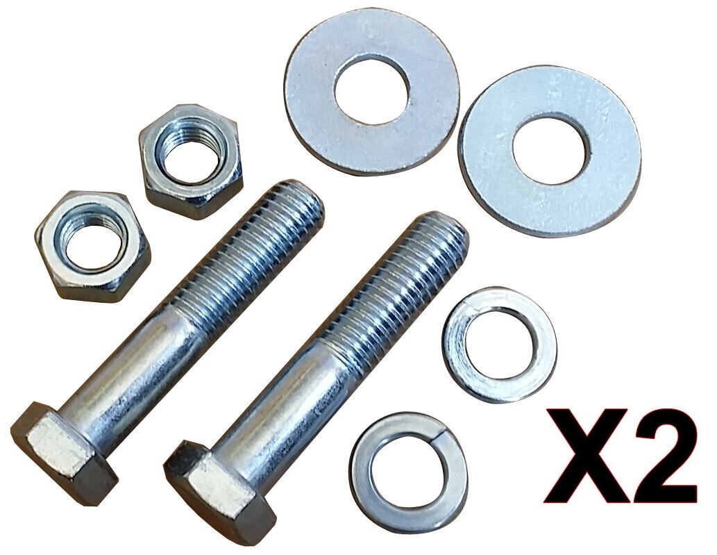 Universal Air Ride Front Shock Relocator Kit Weld on Mount Bracket Stud