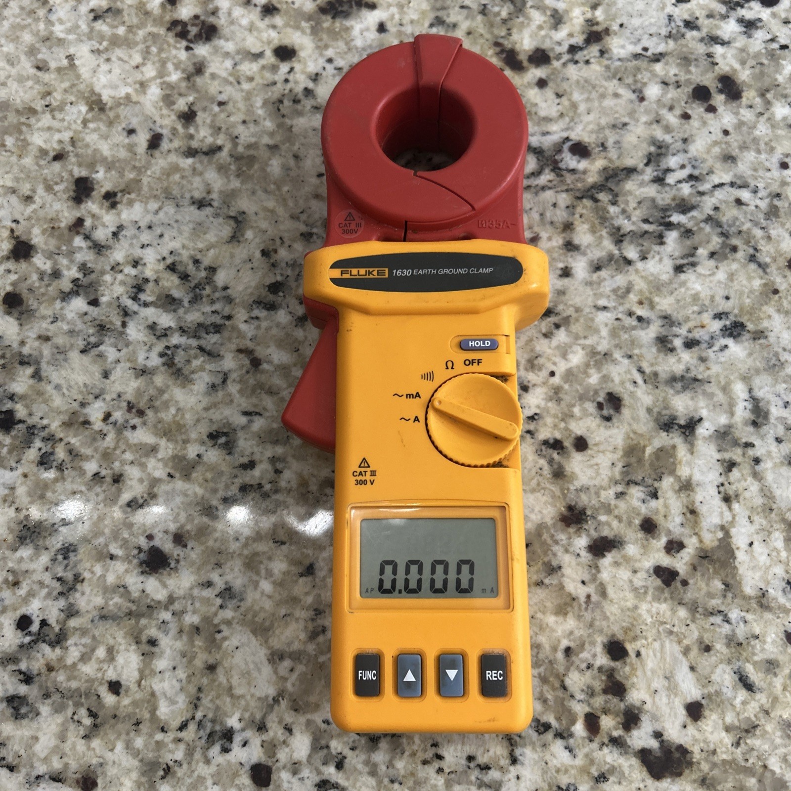 Fluke 1630 Earth GEO AC Ground Leakage Current Resistance Clamp
