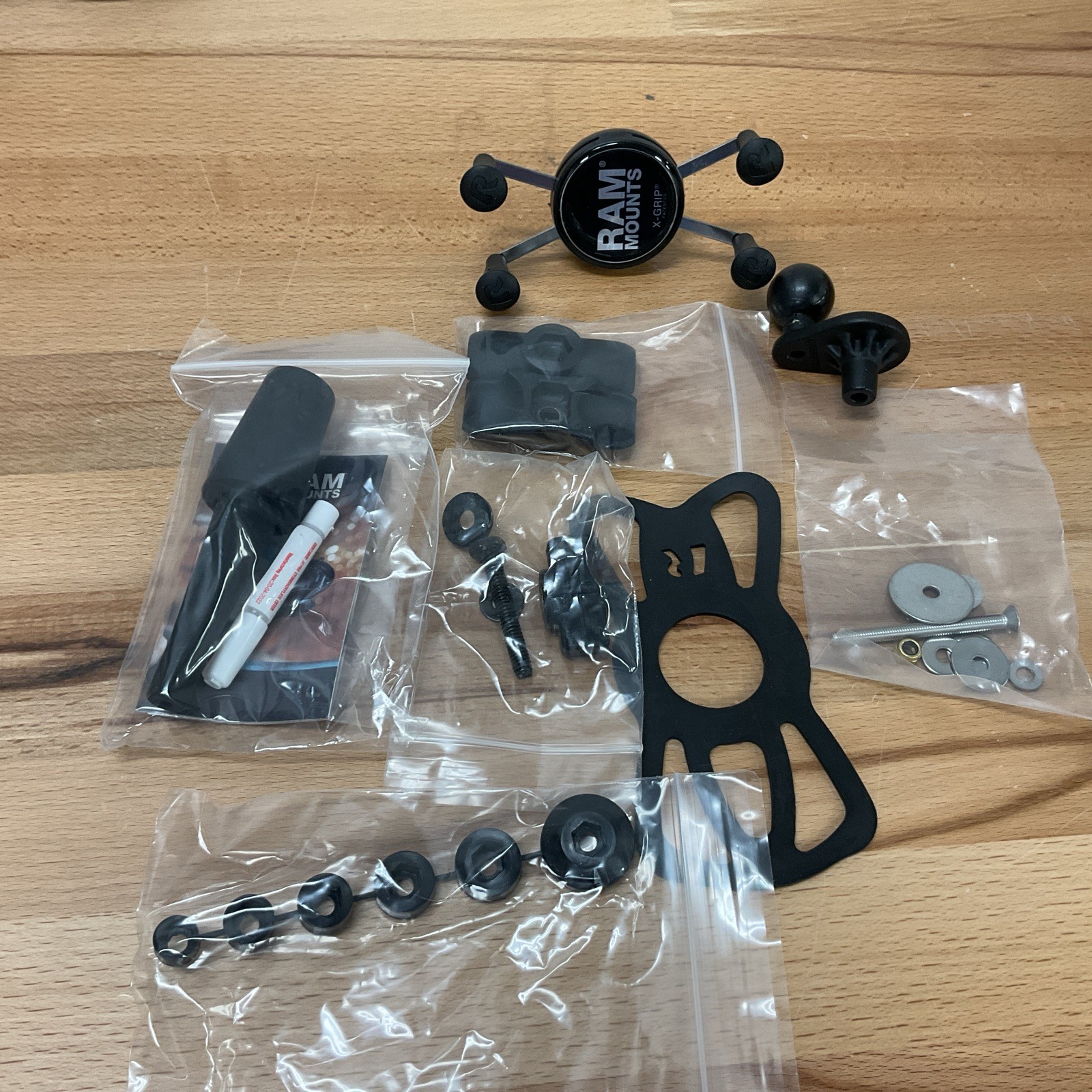 Ram Mount X-Grip Kit and Fork Stem READ DESCRIPTION- RAM-B-176-A-UN7