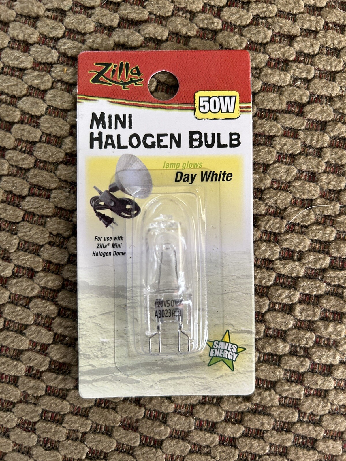 ❤️Zilla Mini Halogen Bulb Day White 50W❤️