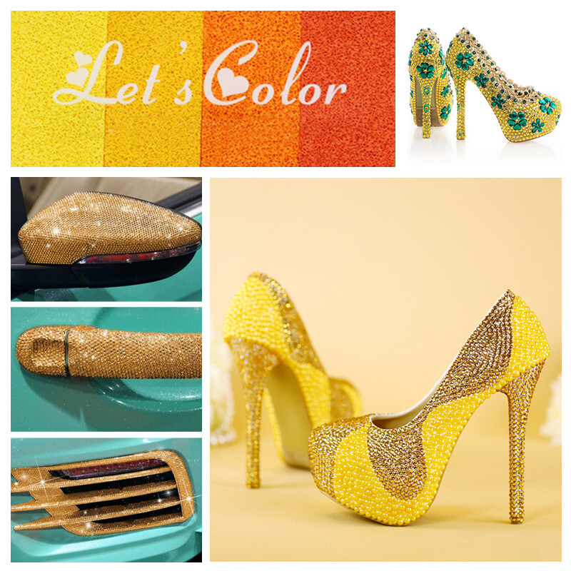 Non Hotfix Crystal Glass Rhinestones Flatback Nail Art Gems 3D Glitter Art Deco