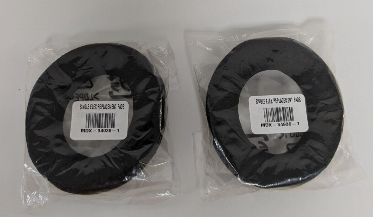 MASSDROP FOCAL PADS FOR ELEX HEADPHONES REPLACEMENT BLACK PAIR MDX-34936-1