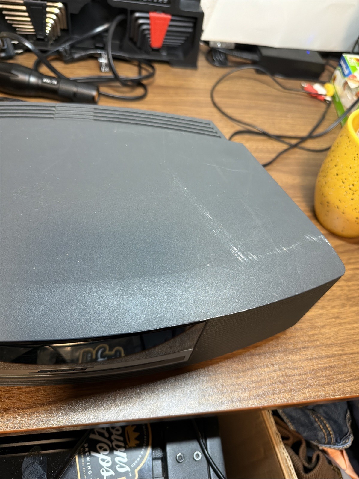 Bose Wave Music System AM/FM CD Player Clock Radio No Remote Fully Tested awrcc1