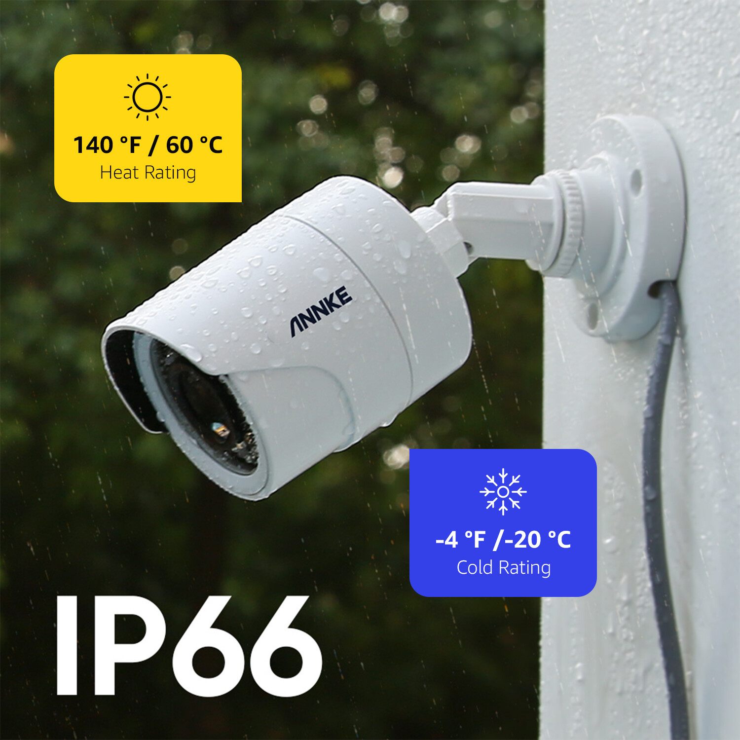 ANNKE 1080P CCTV Security Camera System 8CH 5MP Lite DVR Outdoor Human Detection