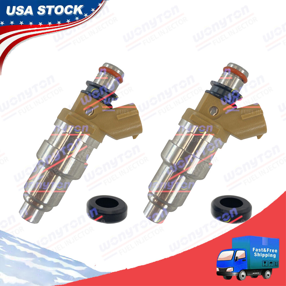 2Pcs Fuel Injectors For 2000-2001 Arctic Cat ZL ZR 500 600 EFI MOUNTAIN 3005-690