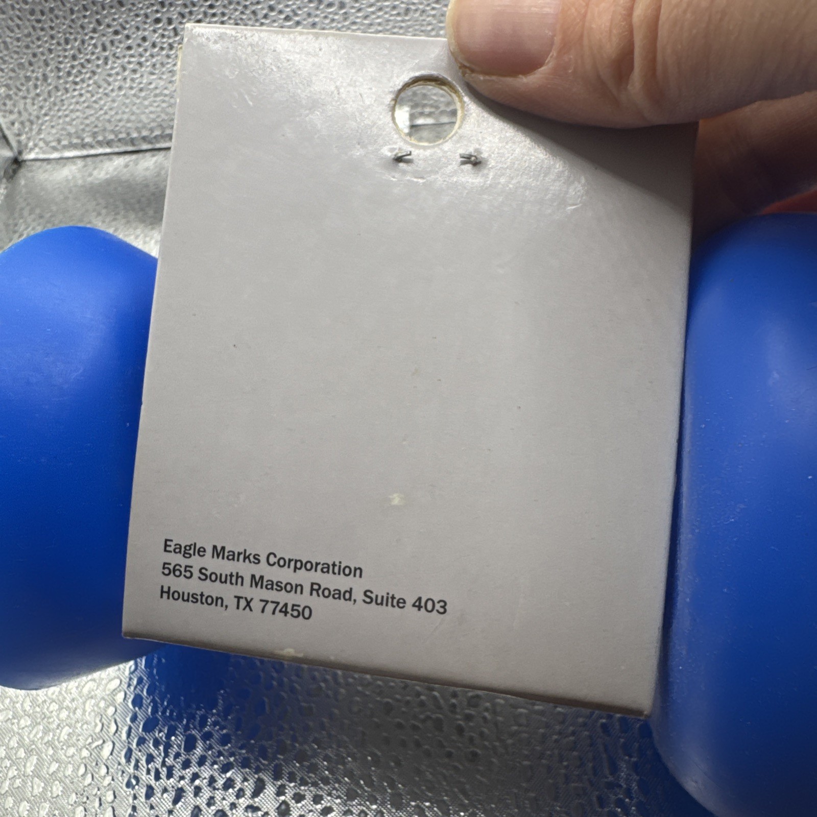 Chesterfield Royal Blue No Drip Frozen Treat Holder - NEW