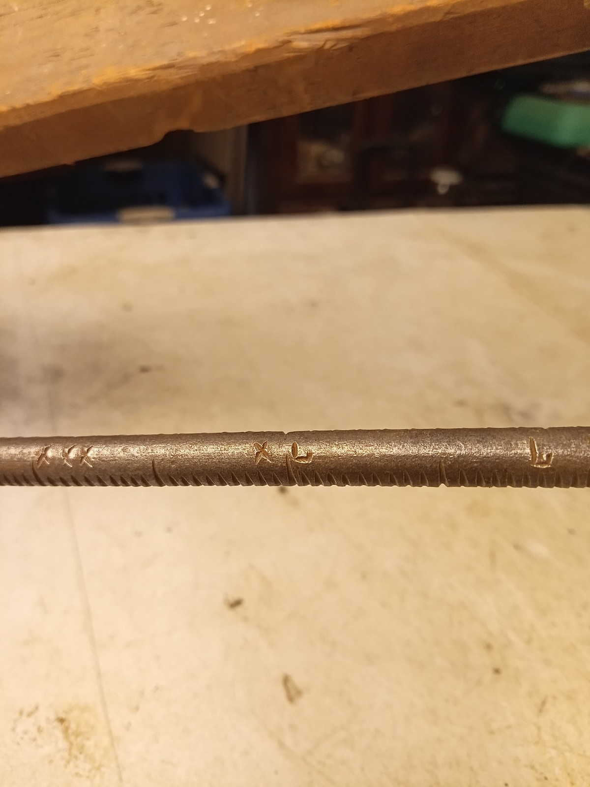 Antique Steelyard Scales With Roman Numerals Steel Primative