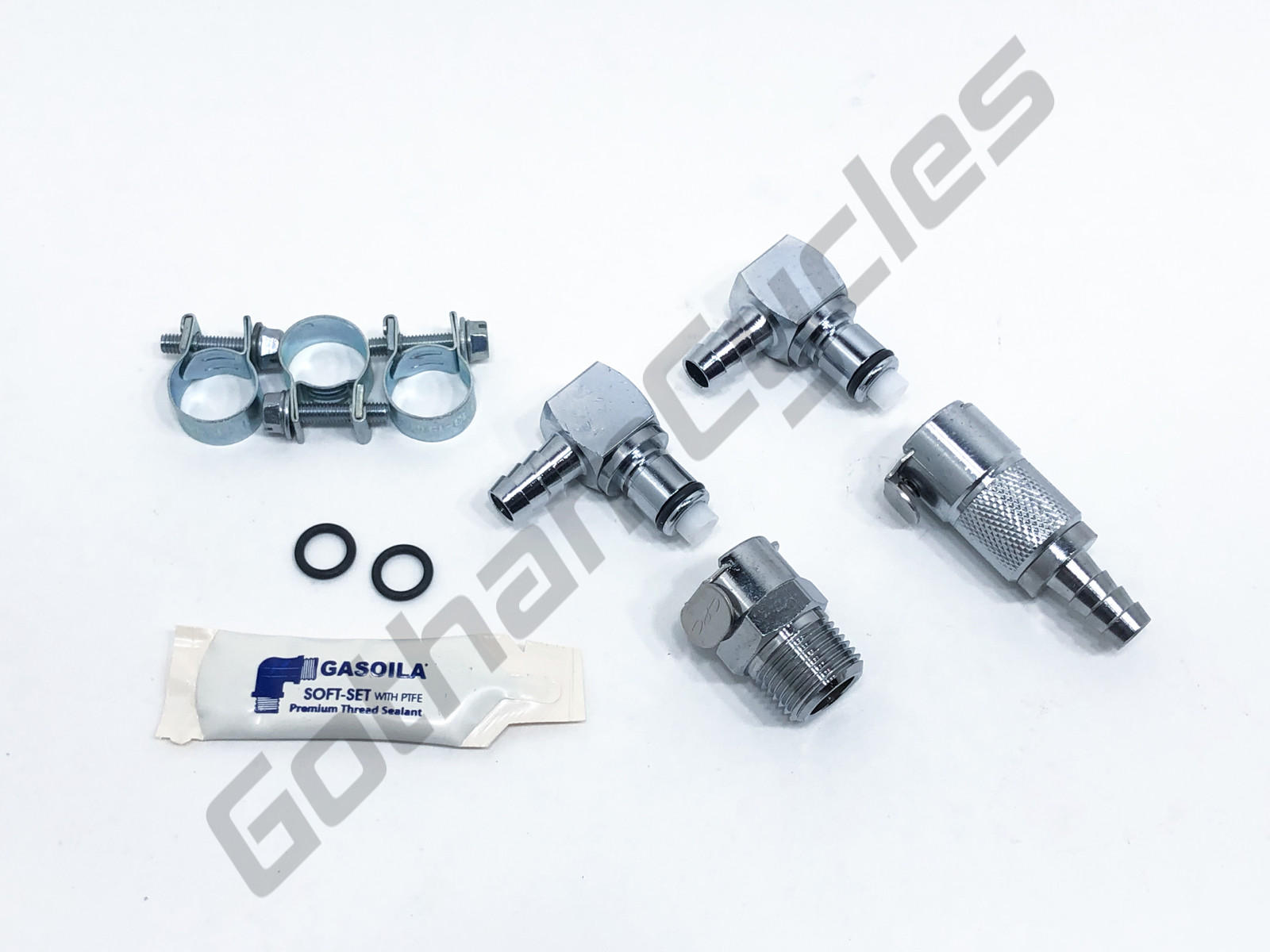 BMW Gas Fuel Line Hose Quick Release Disconnect Coupling Kit Set