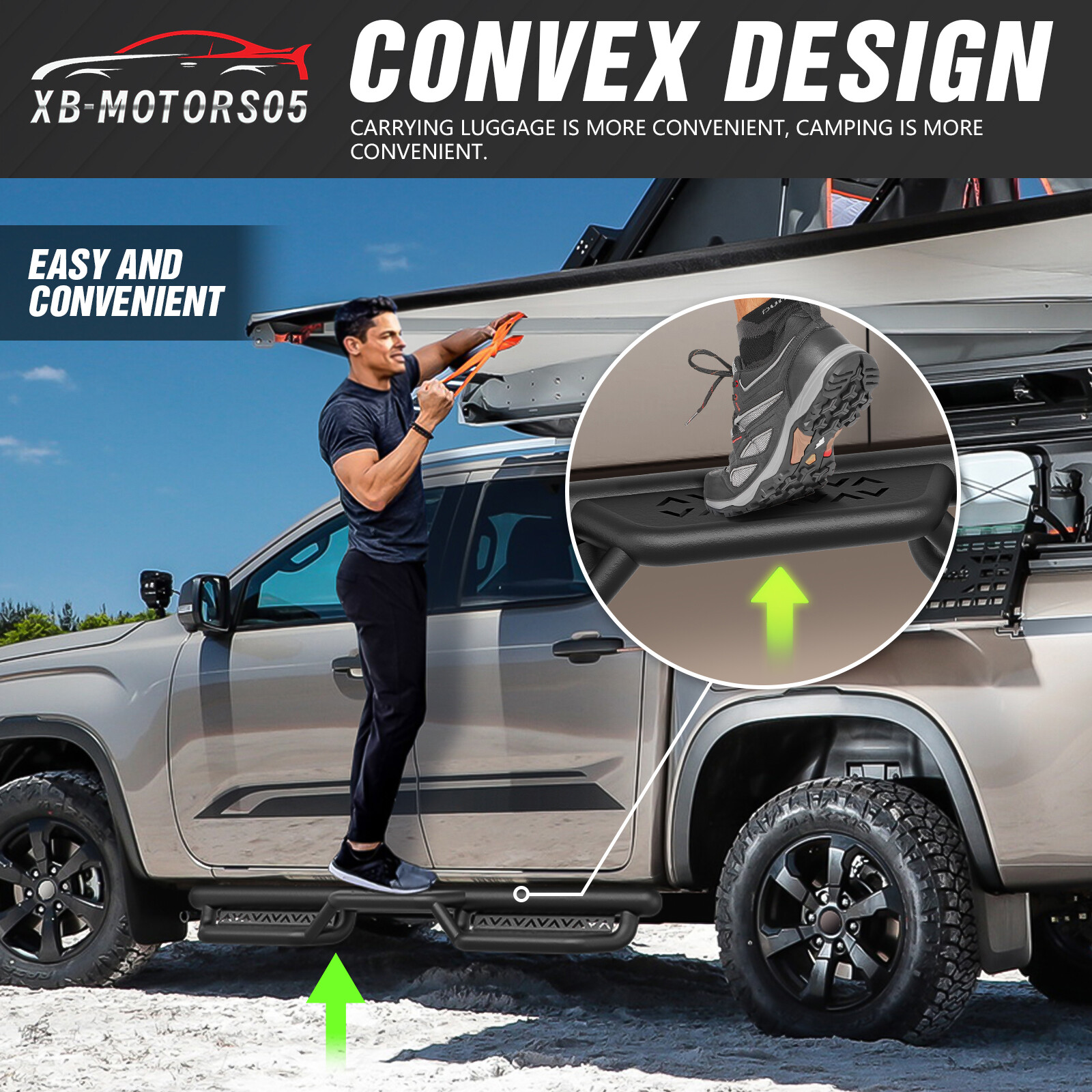 For 1999-2006 GMC Sierra 1500 & Chevy Silverado Running Boards Side Steps