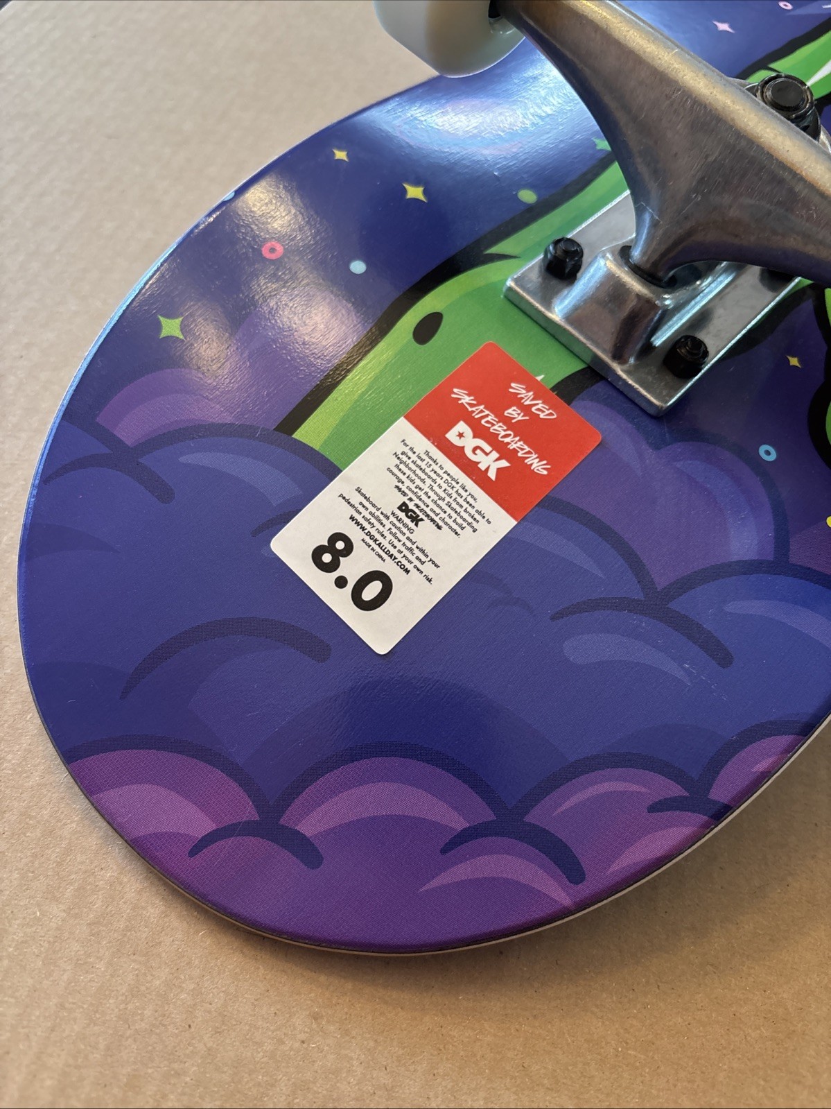 DGK Skateboard Complete Friends Alien Mickey 8.0"