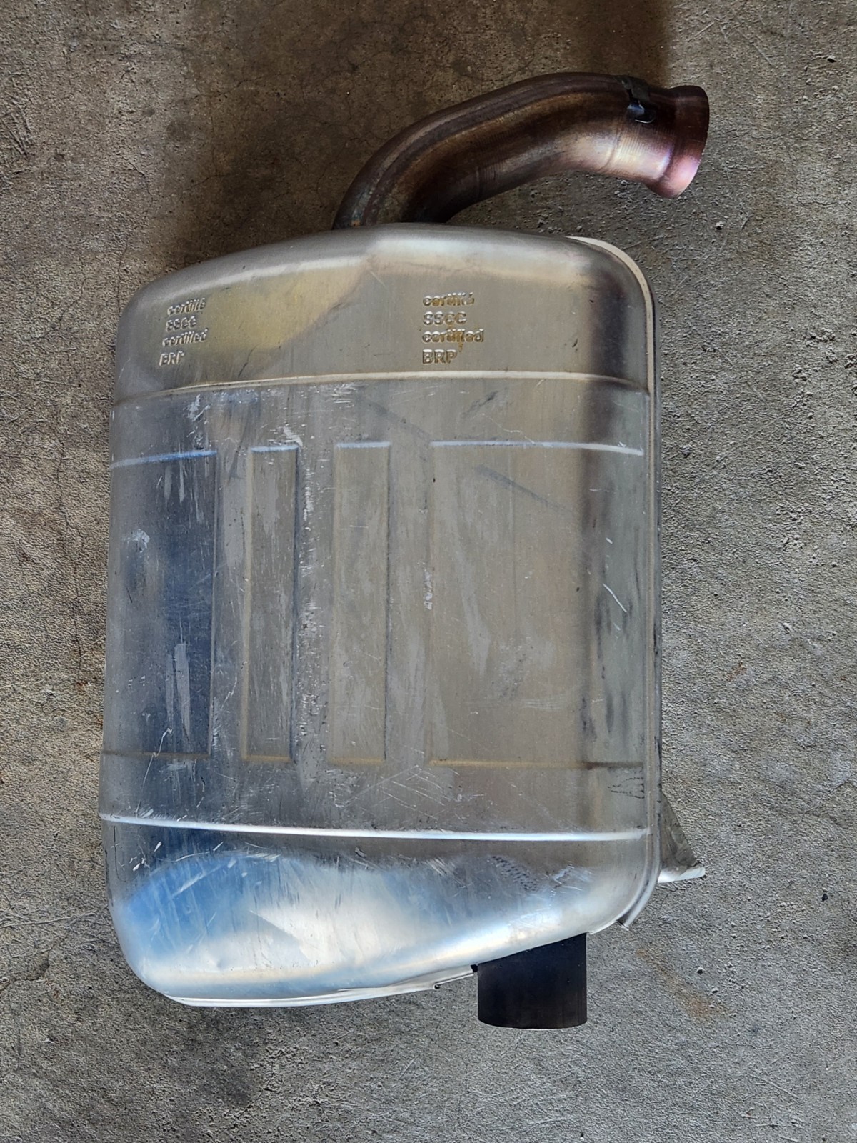 Ski-Doo NTO Muffler Can Resonator 2019-2023 850 600R 514056198 MXZ Summit