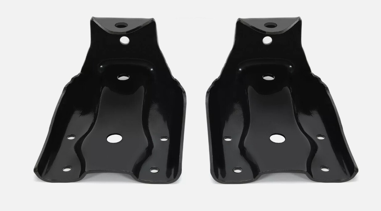 Rear Leaf Spring Hanger Bracket & Shackle Kit For Chevy Silverado GMC Sierra