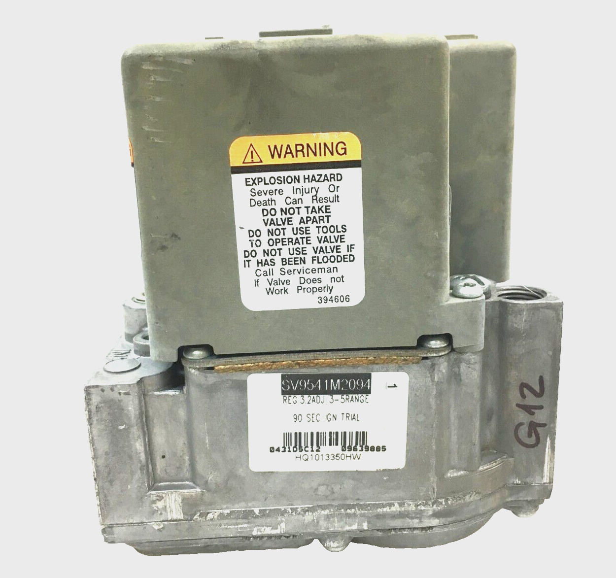 Honeywell SV9541M2094 SmartValve HVAC Furnace Gas Valve HQ1013350HW used #G12