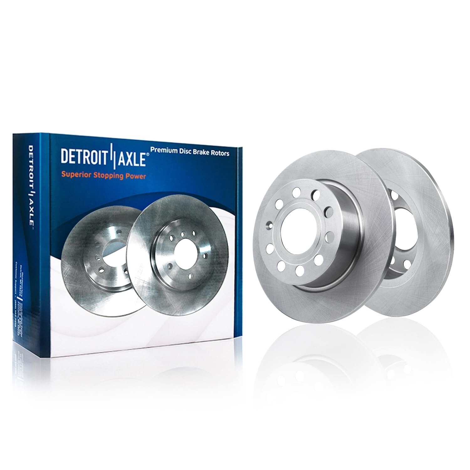 All (4) 280mm Front & 253mm Rear Brake Rotors for 2011 - 2015 Volkswagen Jetta