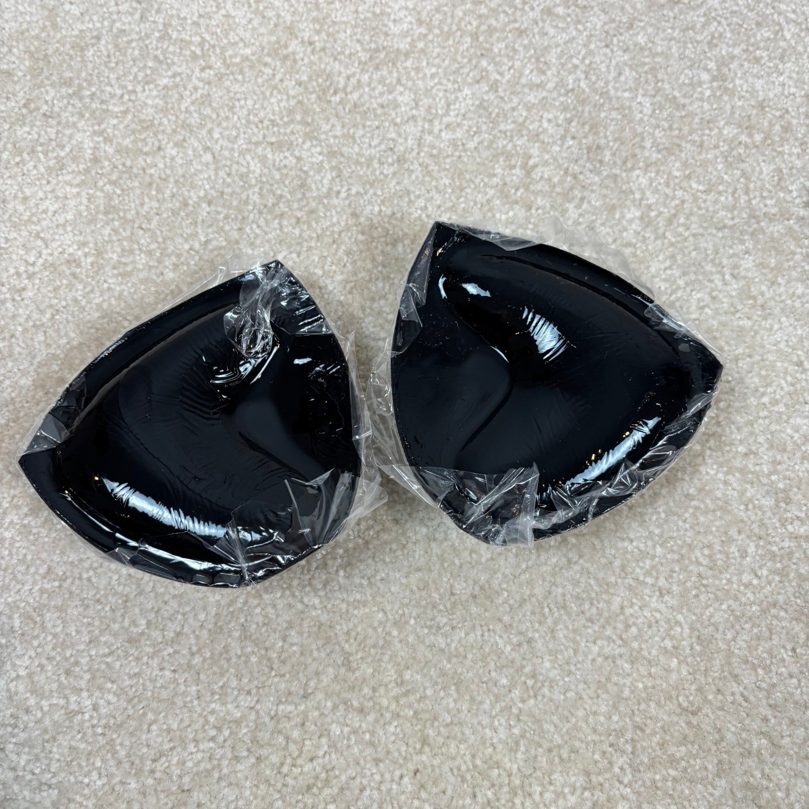 NOOD Double Up Push Up Pads Triangle Shape Black Onyx Adhesive New