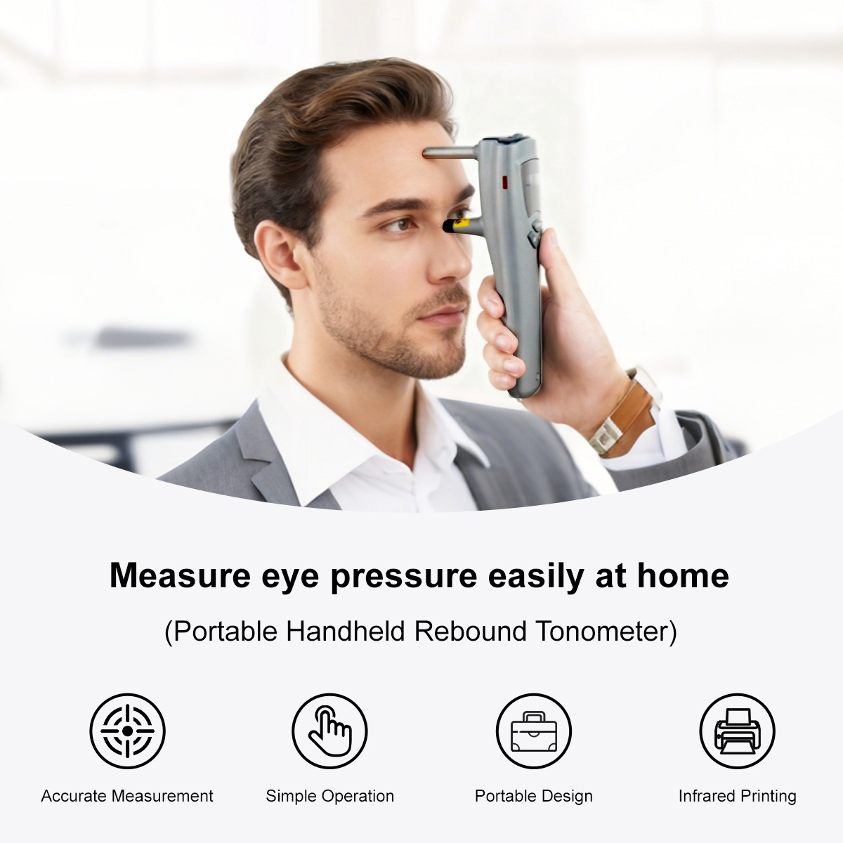 Ophthalmic equipment Portable intraocular pressure rebound tonometer