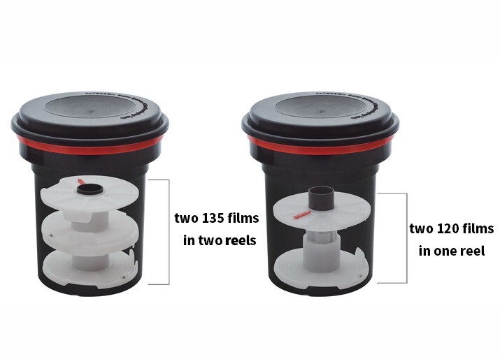 2 Film Developing Tank 2 Spiral Reel For 120 135 126 127