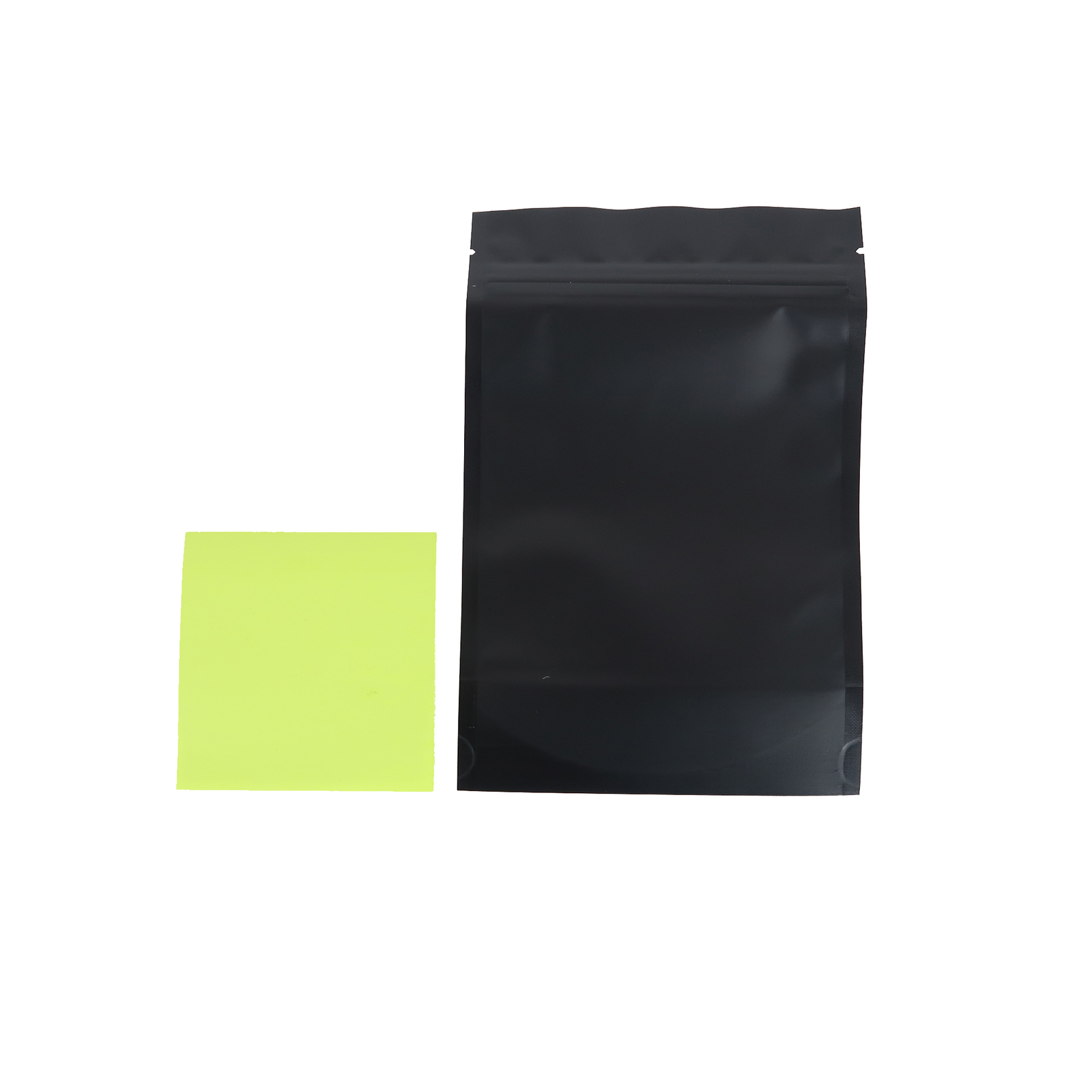 Double-Sided Black Stand Up Mylar QuickQlick™ Resealable Bags Multiple QTY Sizes