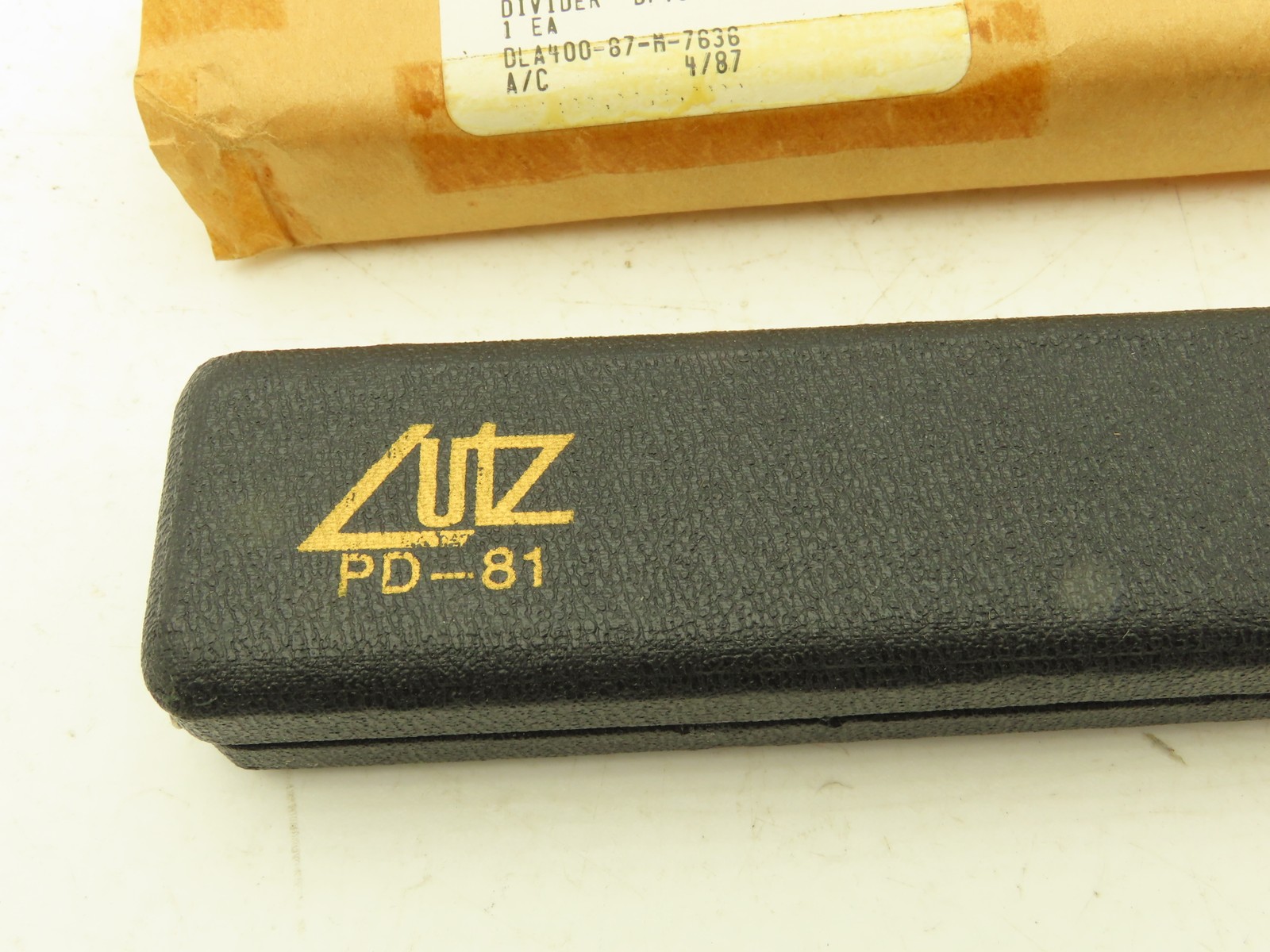 Lutz PD-81 Lutz Deluxe Drafting Proportional Divider W/Case Never Used