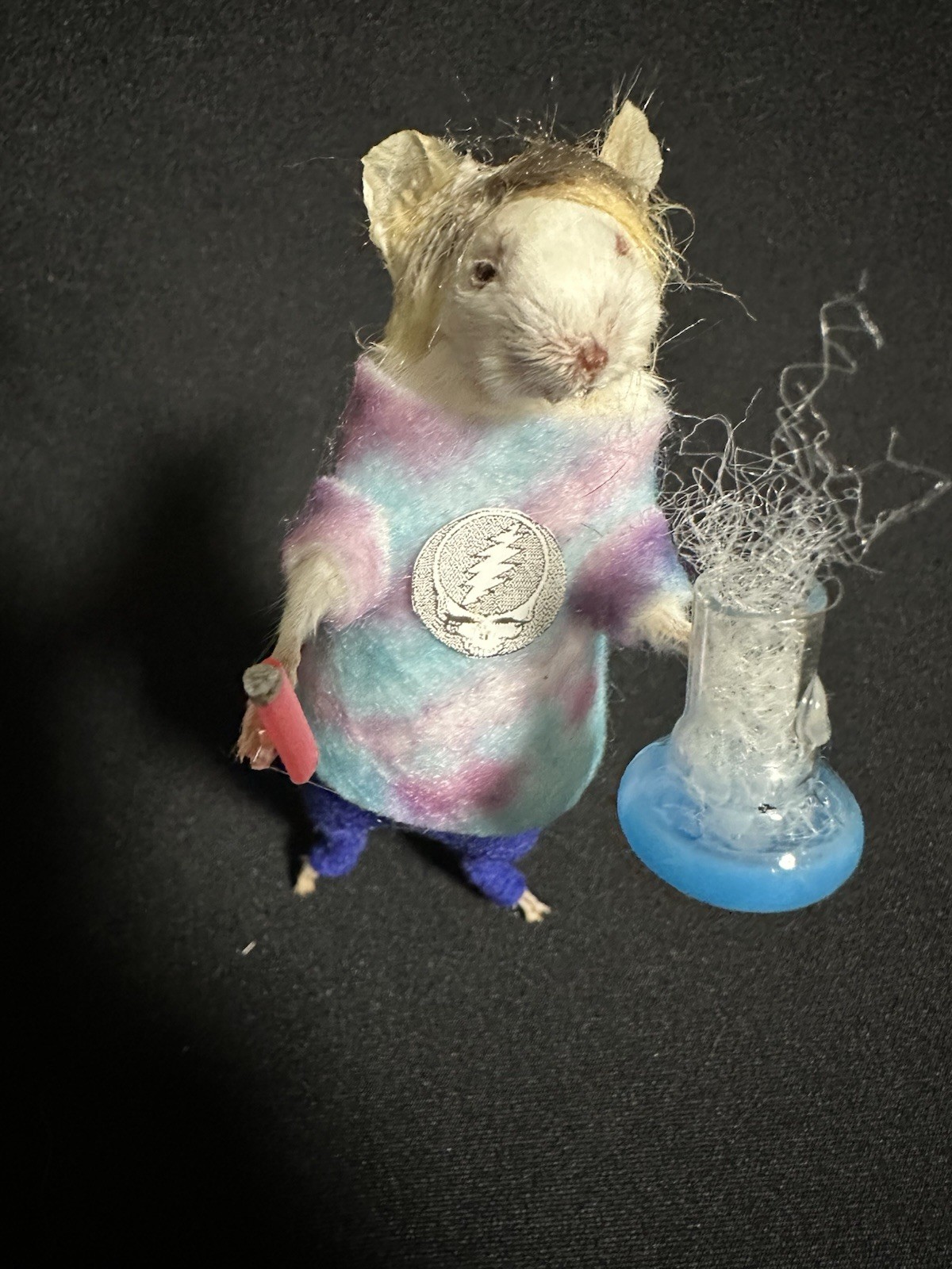 Taxidermy Mouse Stoner Hippie Mouse Oddities Curiosities Taxidermy Art
