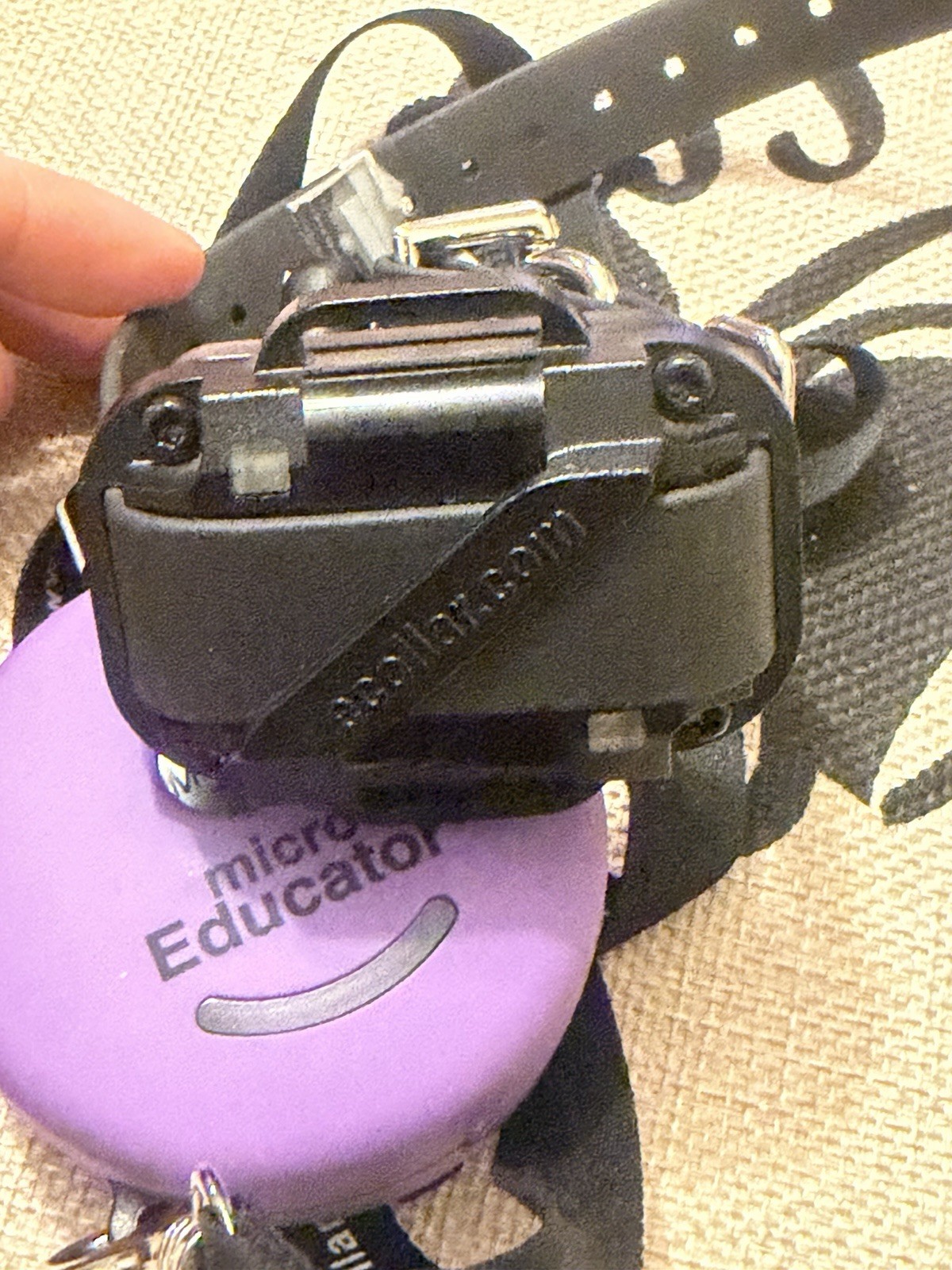 Brand New! MICRO EDUCATOR (ME-300) E-COLLAR Humane DOG COLLAR w/Remote PURPLE
