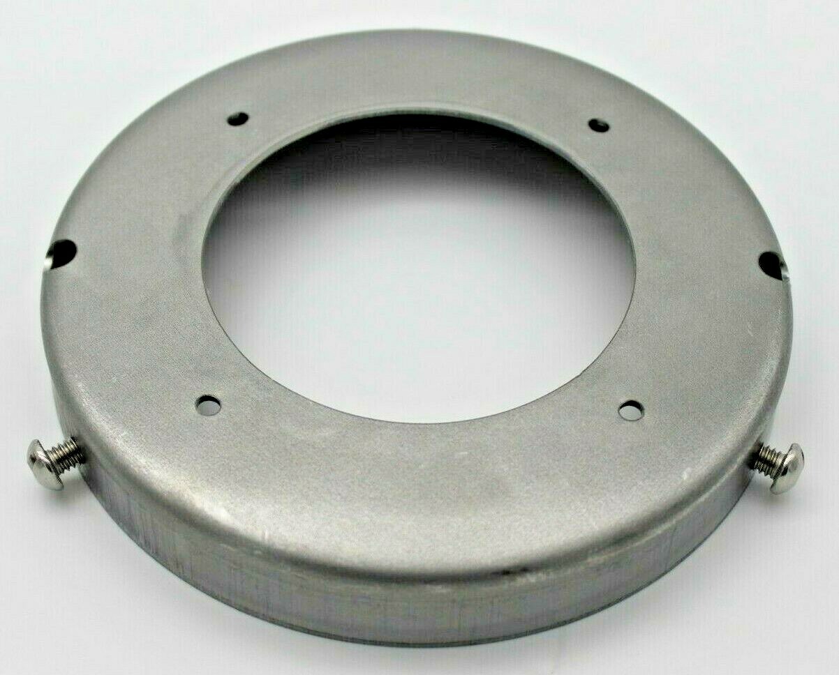 Steel Gas Pump Globe Ring Holder 6" Base, Made in the USA