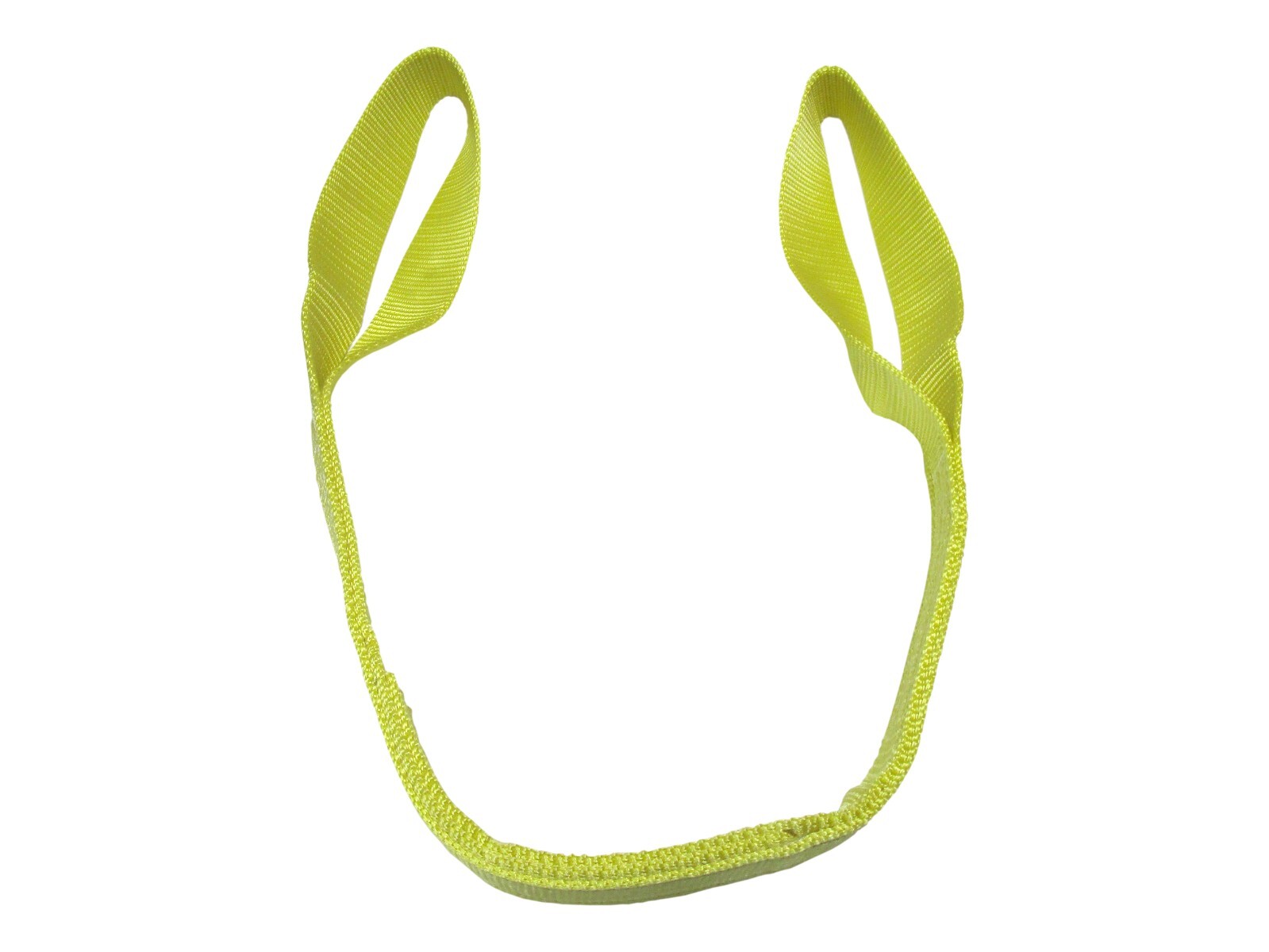 2" x 12 FT Web Sling Eye & Eye 2-ply Synthetic Lifting Tow Strap Choker (2 Pack)