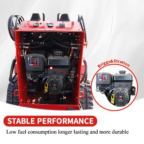 1830lbs Mini Skid Steer Loader with B&S 13.5HP Gas Track