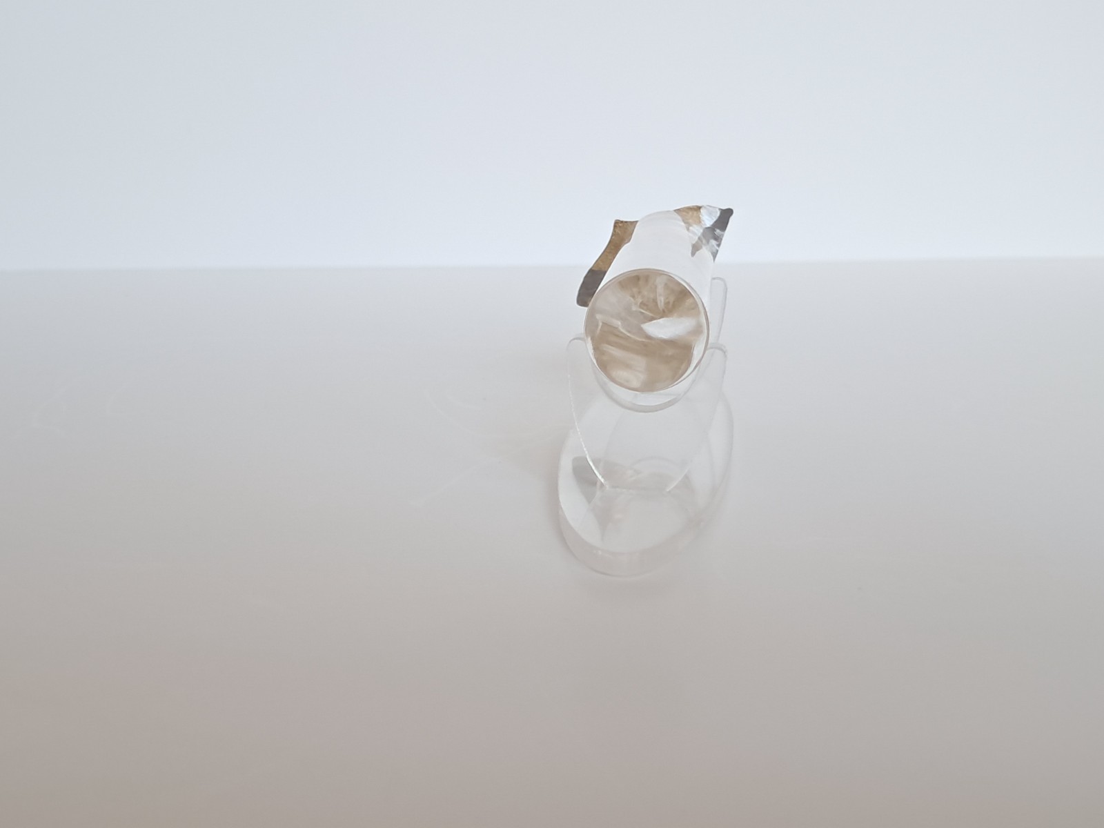 Handgun Firearm Gun Safe Shelf Display Rod - 7/8" POW*MIA Enamel Topper