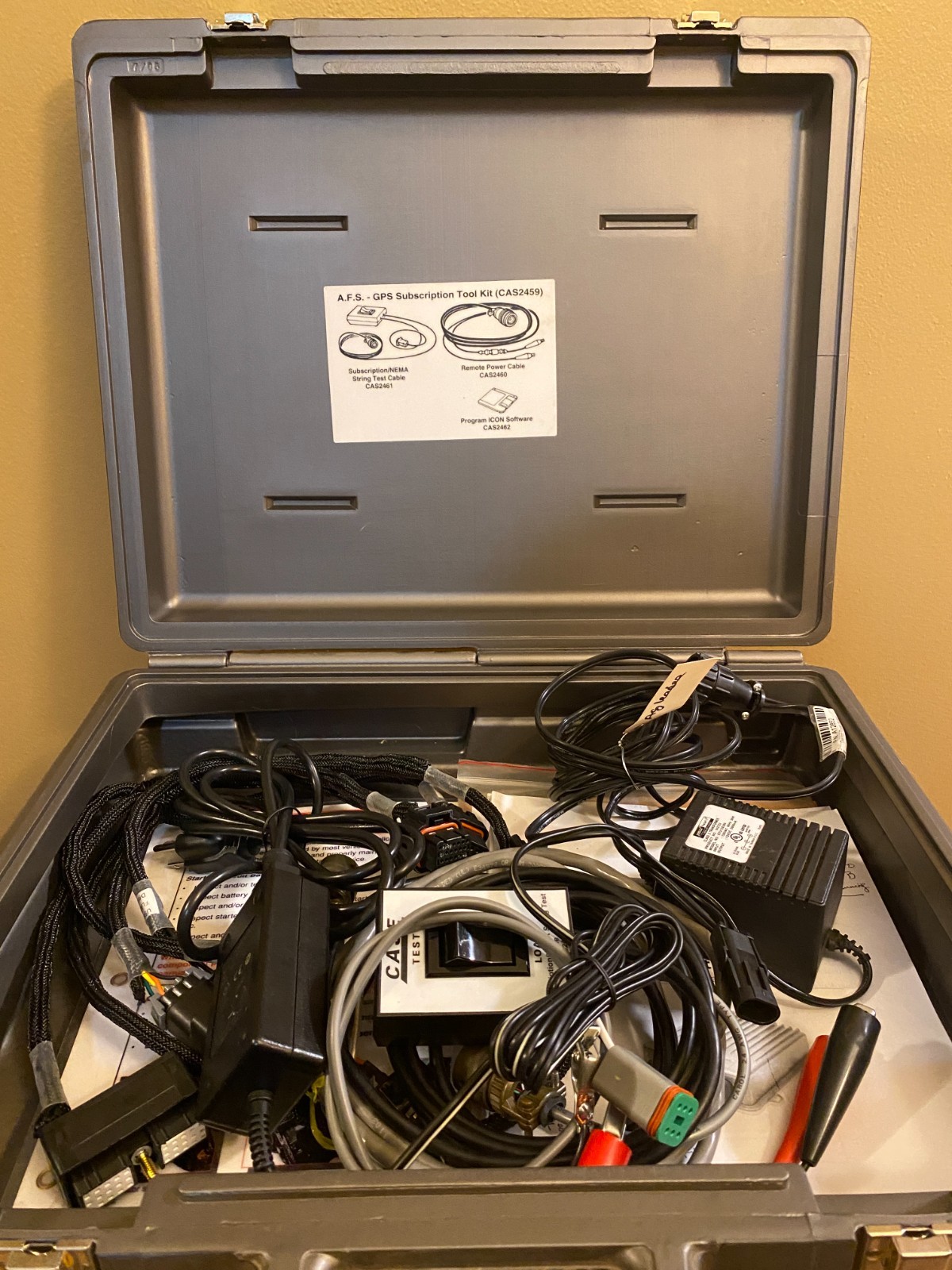 Case IH AFS GPS Subscription Tool Kit CAS2459 & Programming Harness 380002901 ++