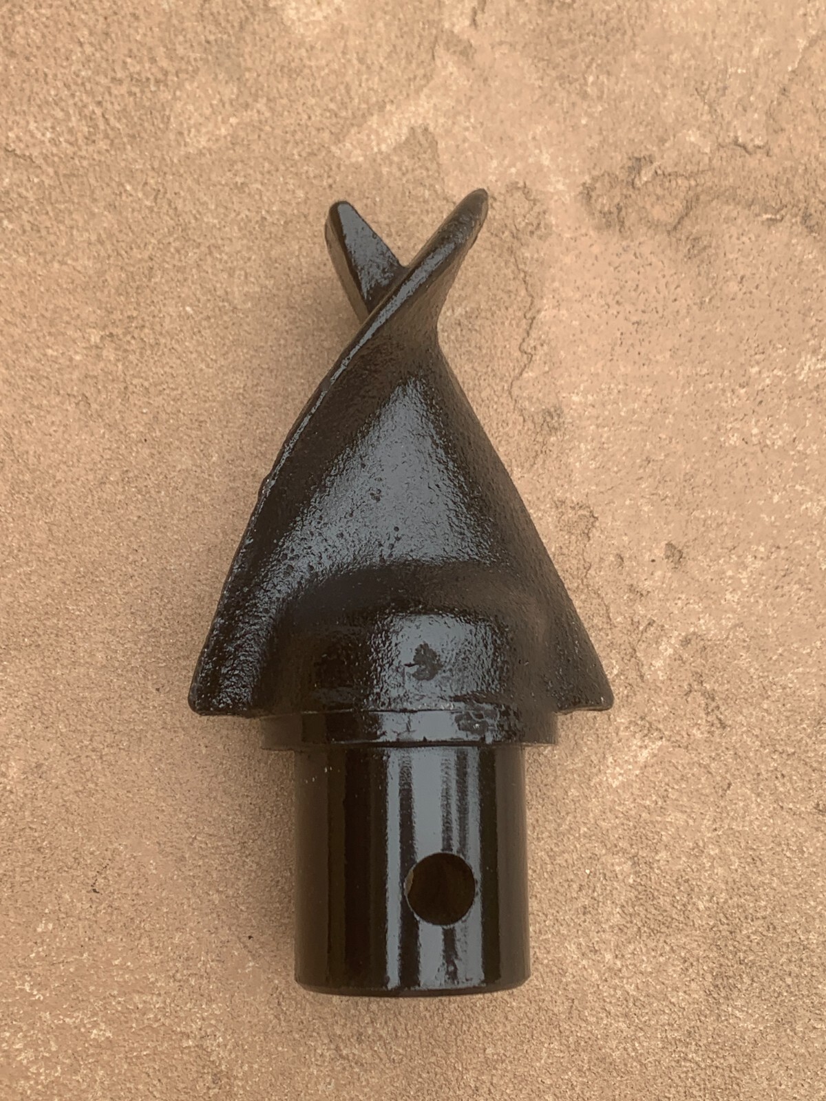 BOLT ON POSTHOLE DIGGER AUGER POINT Fish Tail  (19-278)