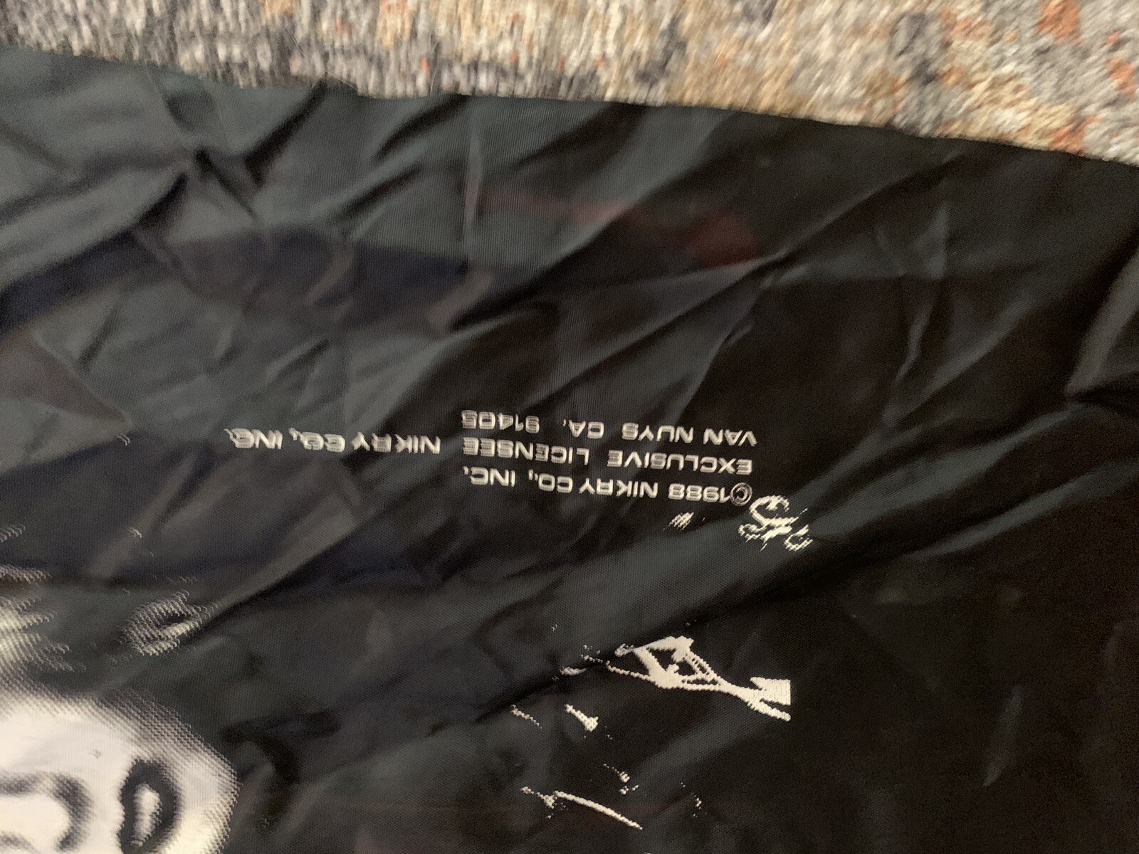 Poison Band 80's Nylon Tapestry