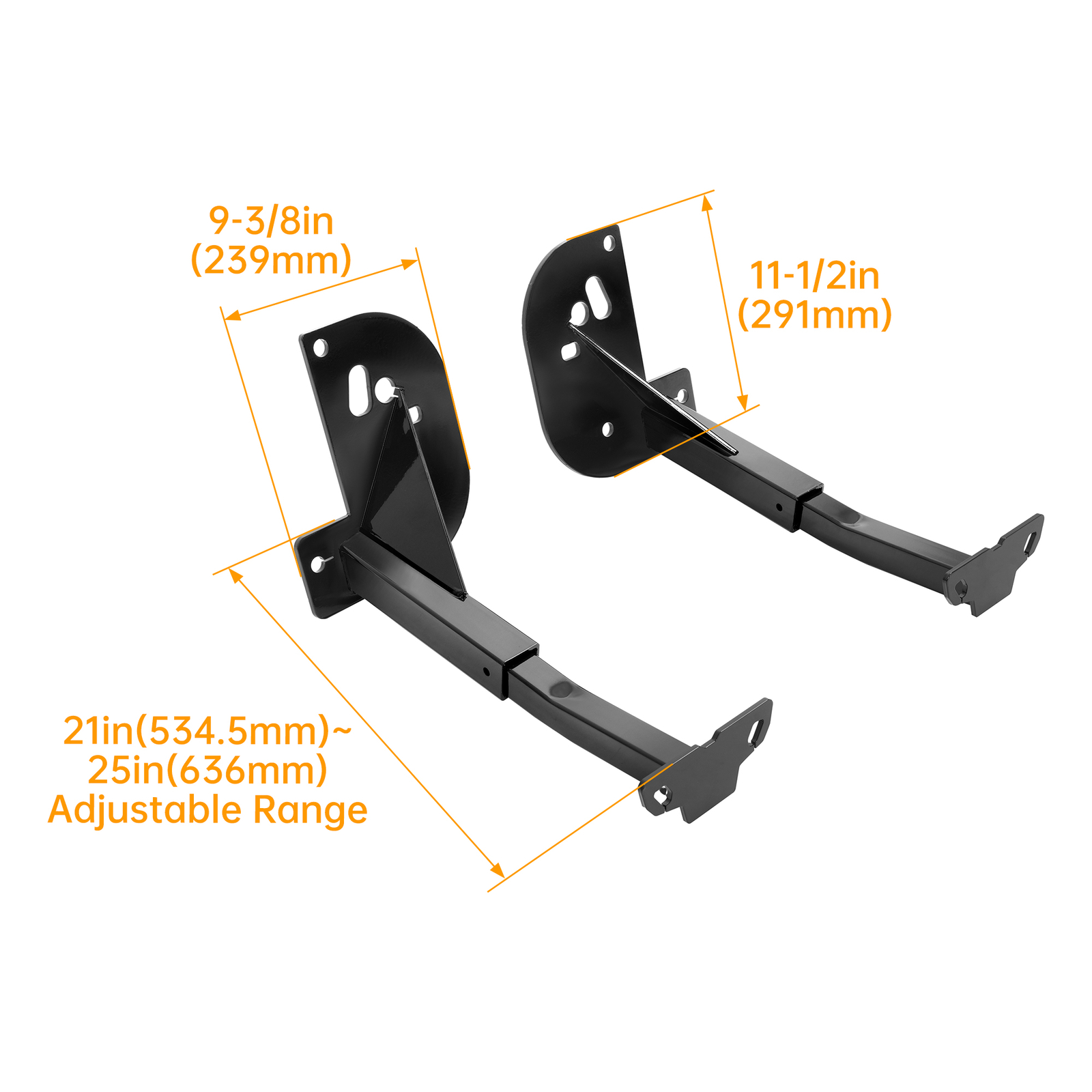 Front Camper Tie Downs Bar Powder Coated Truck For Ford F250 F350 F450 2011-2016