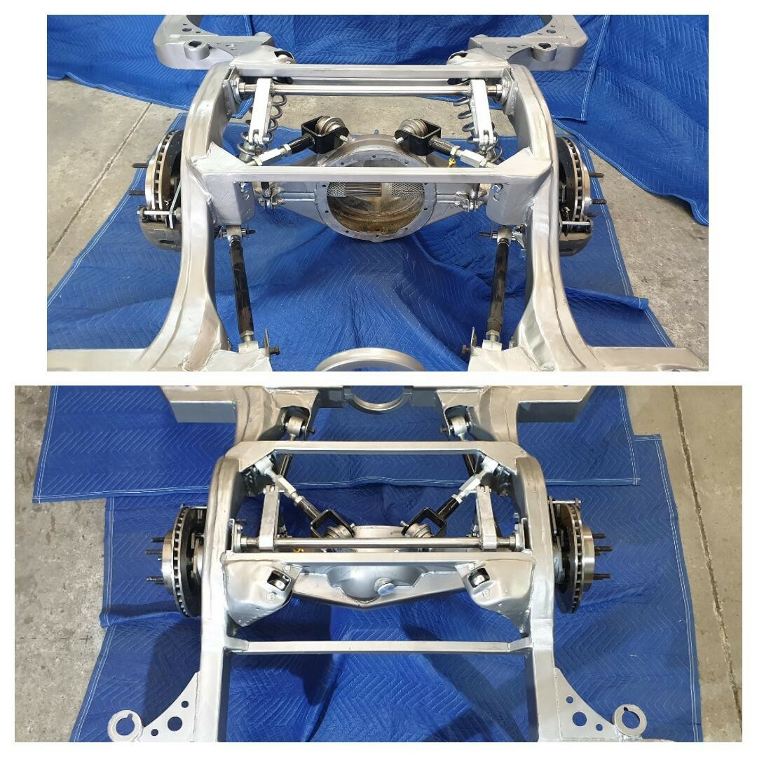 El Camino G-Body Pro Street Drag Tubbed BackHalf 4-Link Chassis Frame Race Ford9