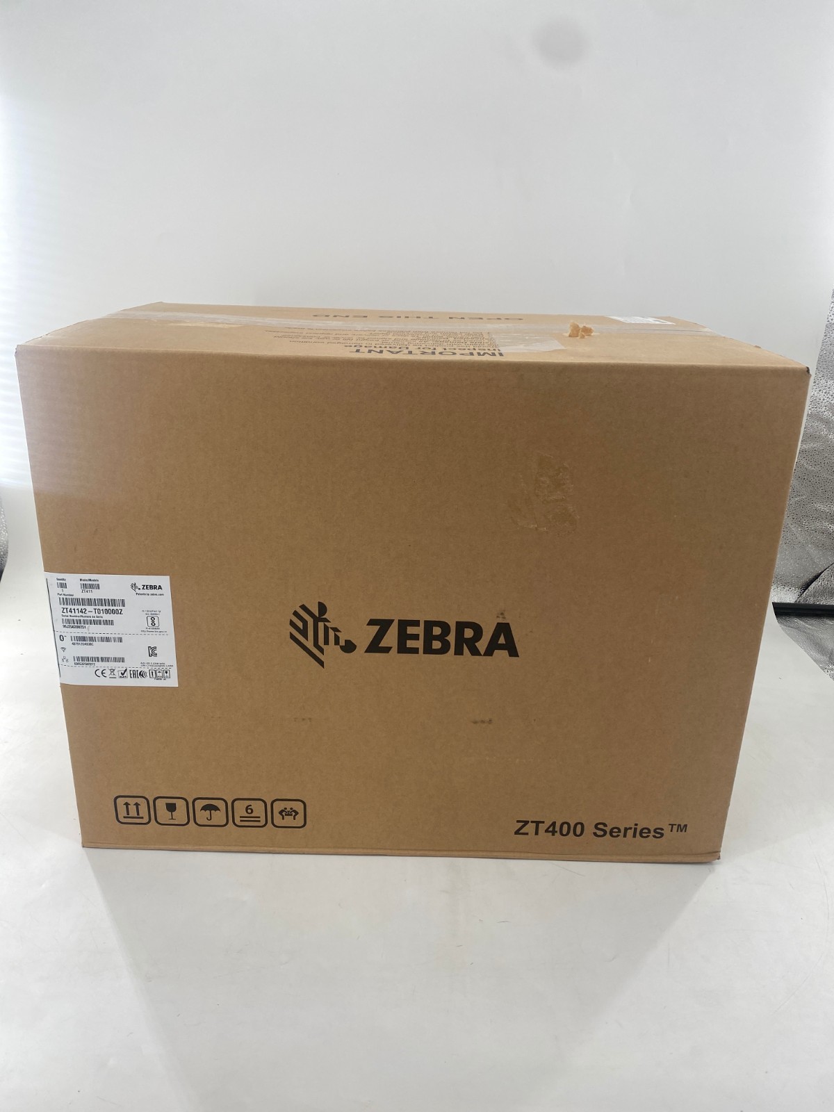 Zebra ZT411 ZT41142-T010000Z Thermal Barcode Label Printer New Sealed