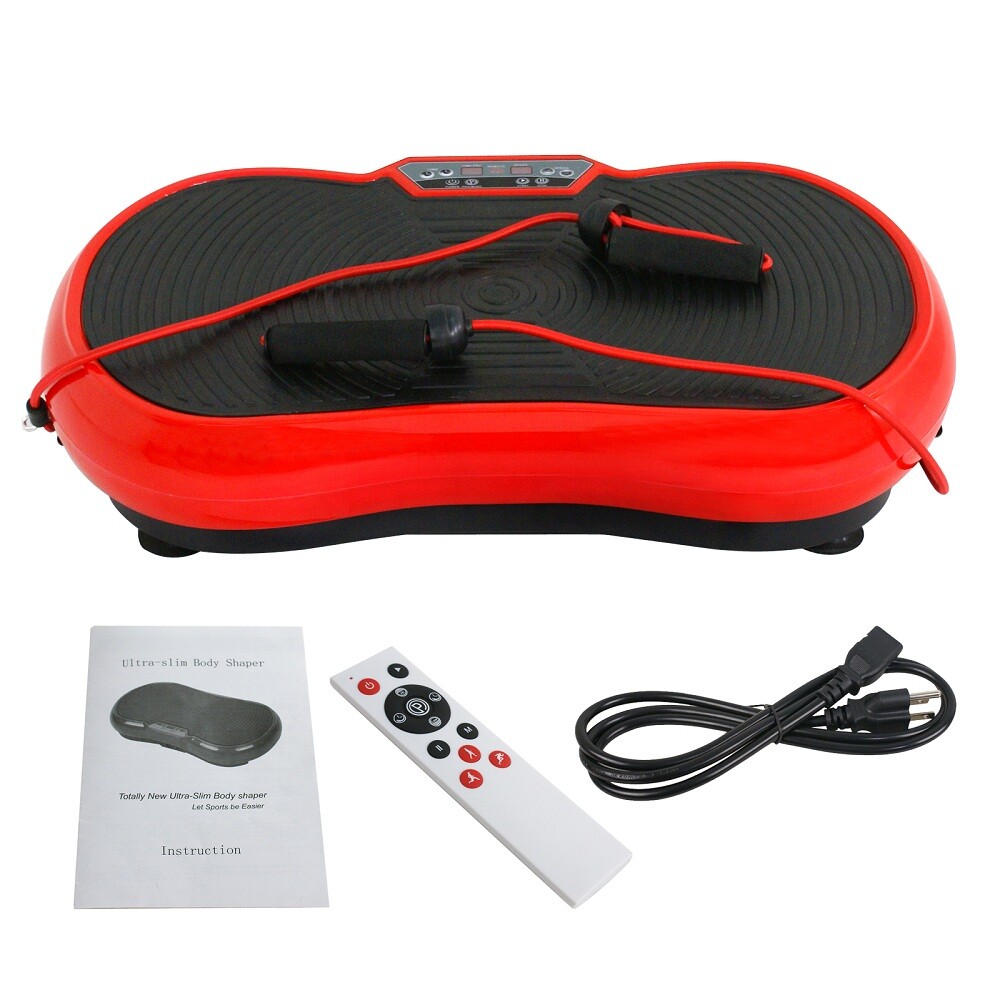 Vibration Platform Plate Body Exercise Fitness Massager Machine w/ Bluetooth